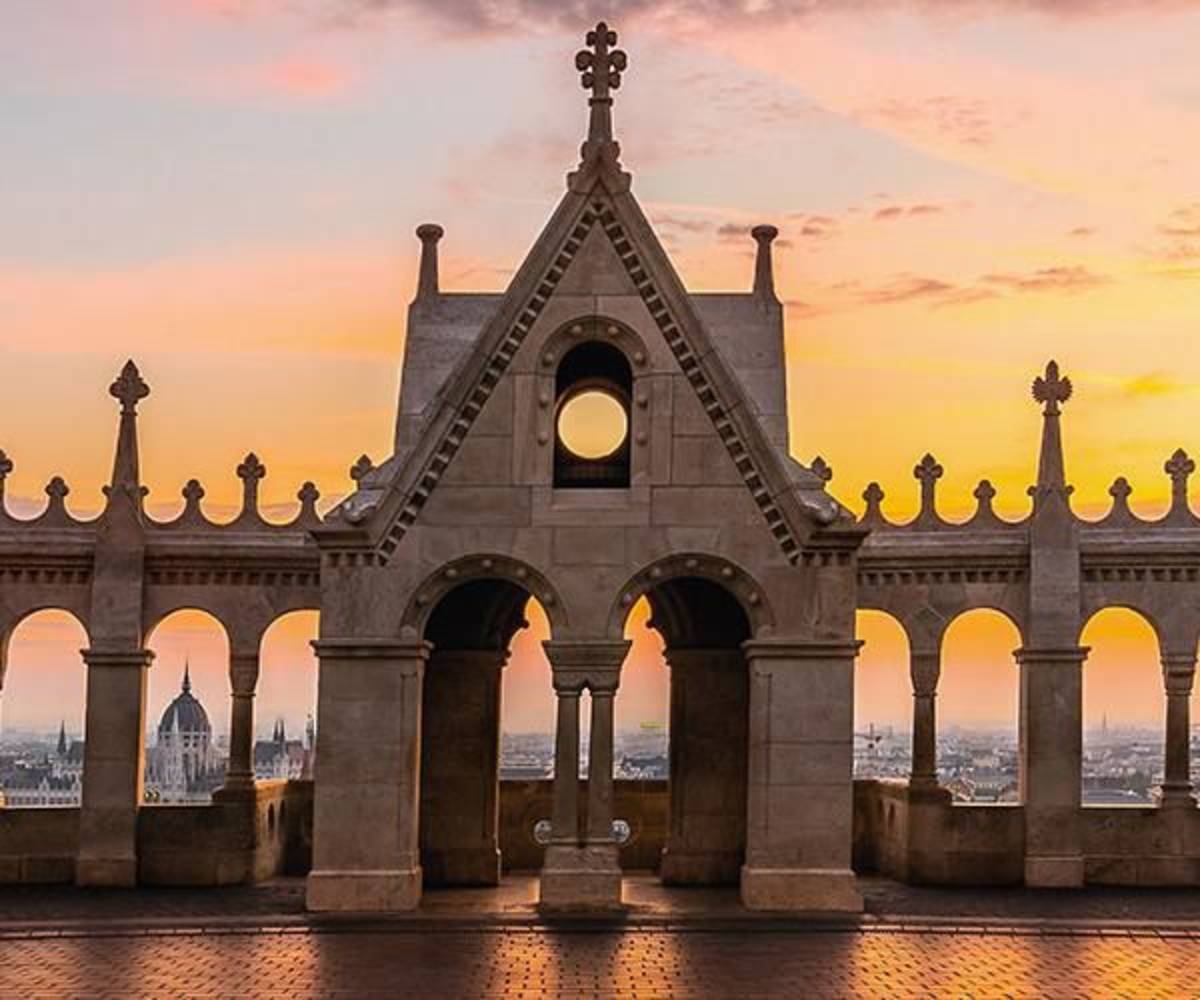 Budapest sunset