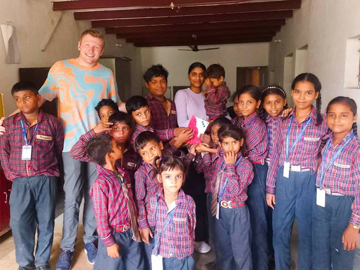 india slum teaching