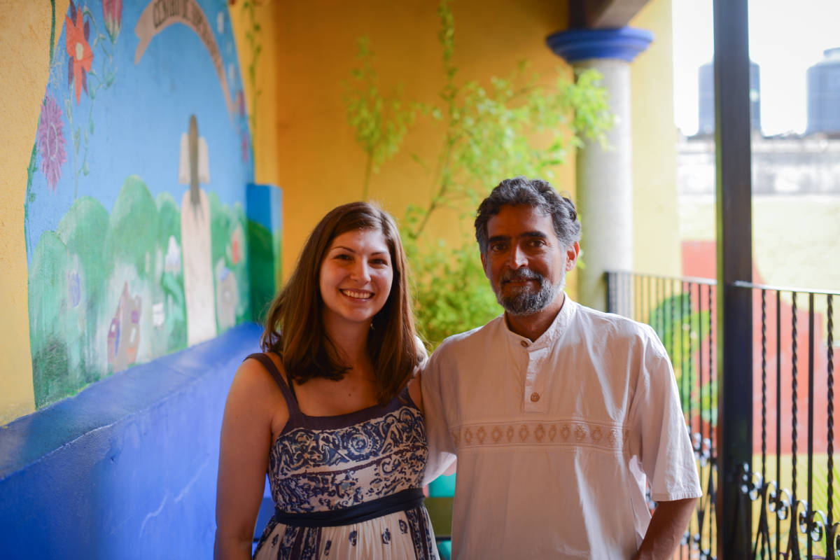 Intern collaborating with nonprofit organization in Oaxaca