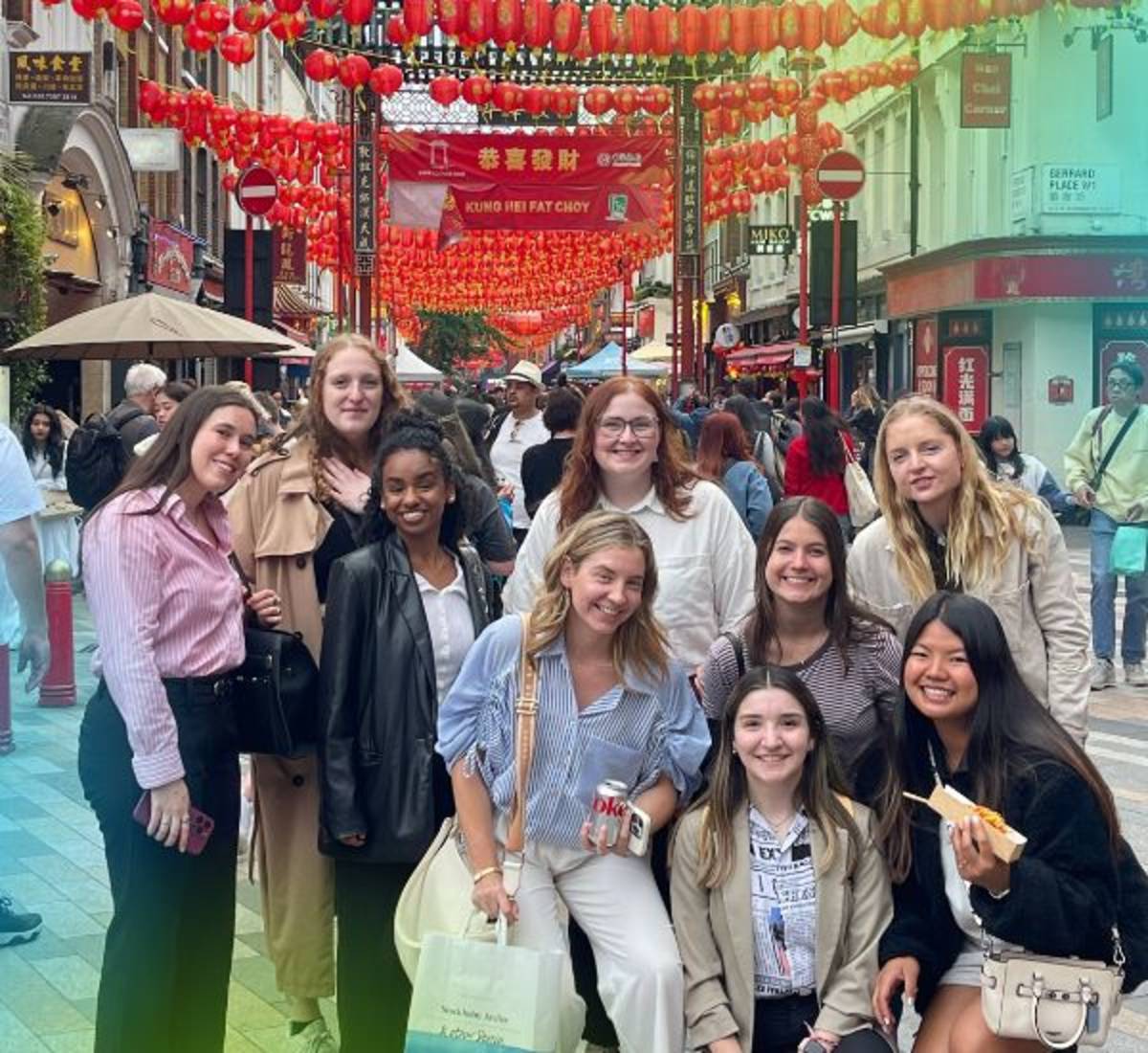 Interns from The Intern Group in Chinatown, London
