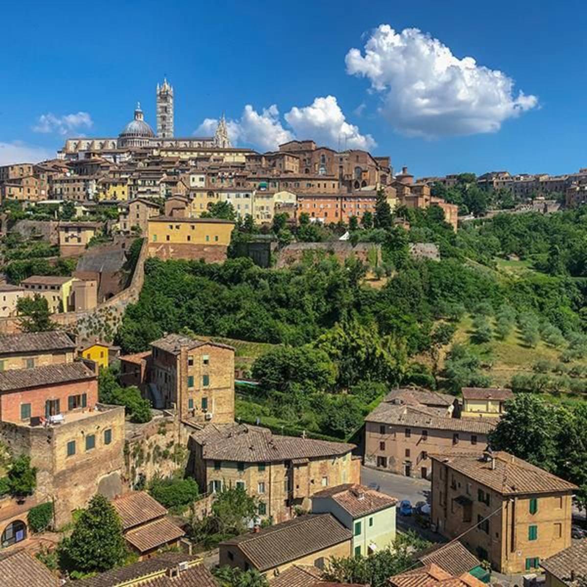 Landscape of Siena