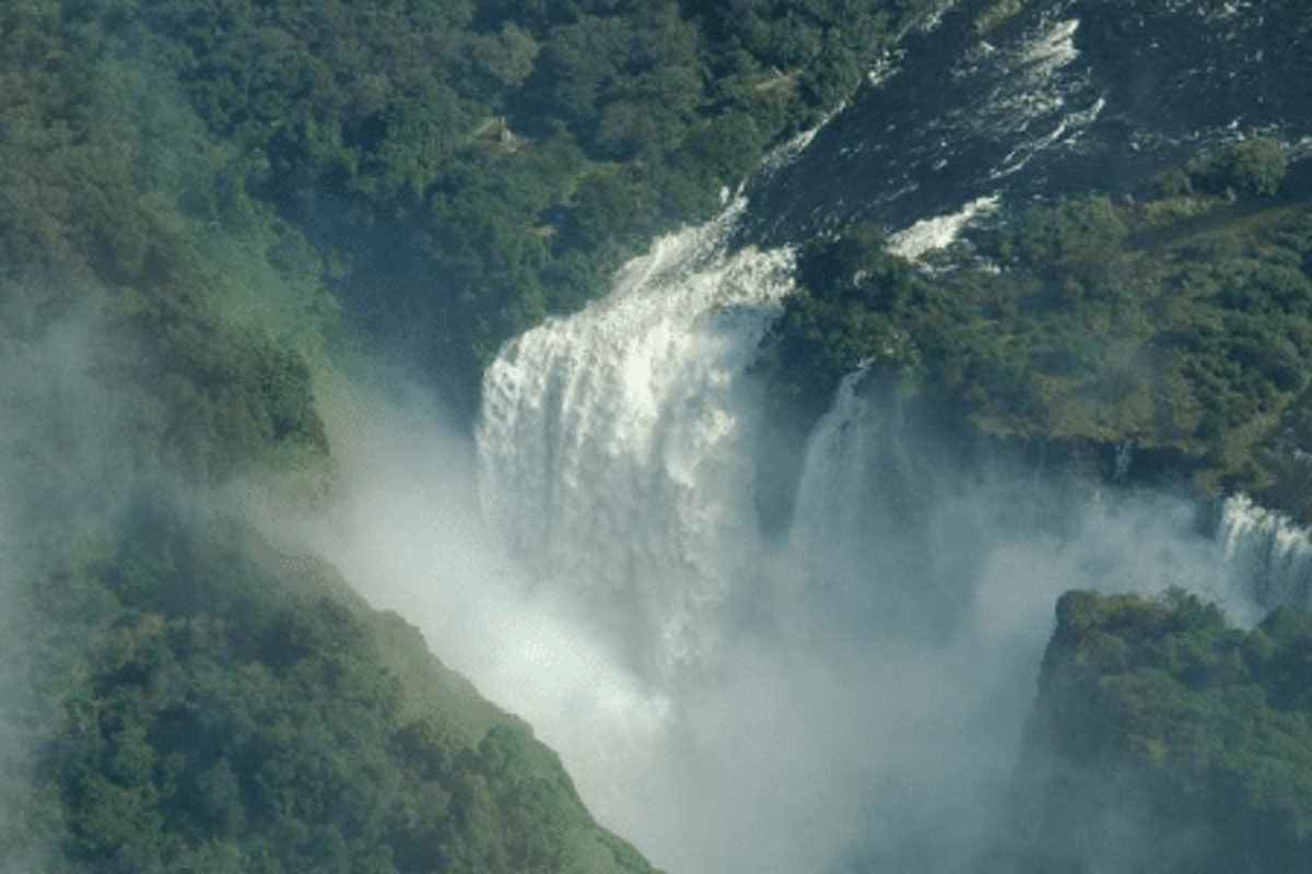 View of Victoria Falls