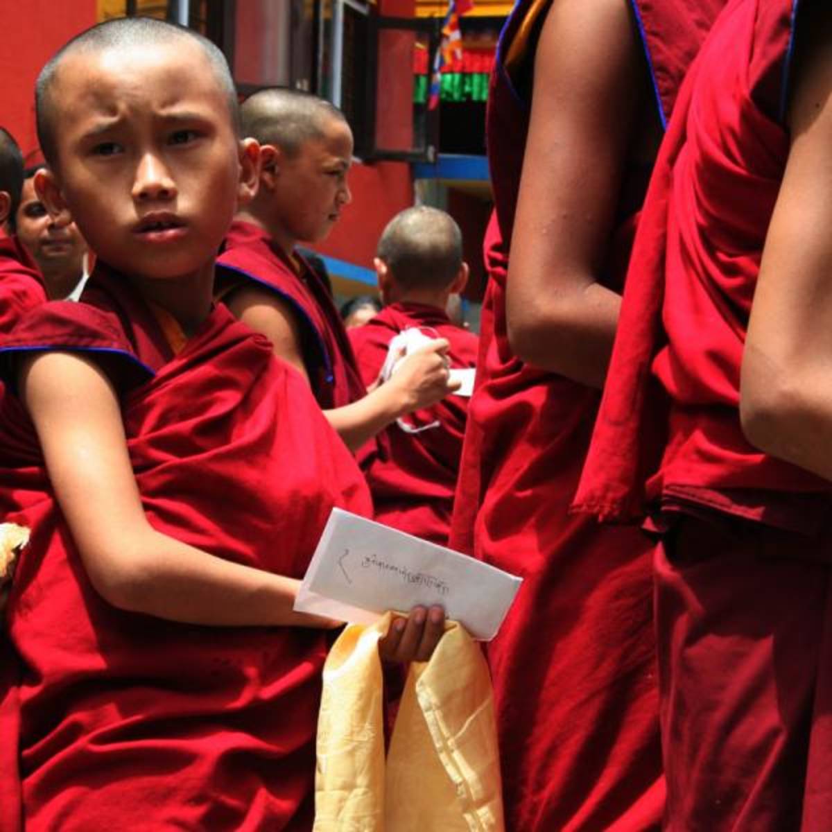Community service with Tibetan exiles