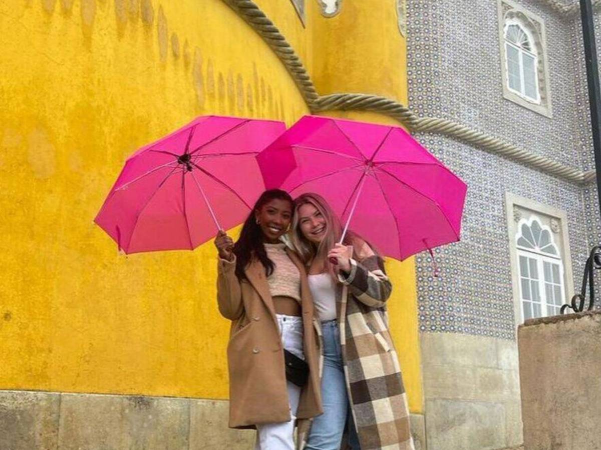 Lisbon in the rain