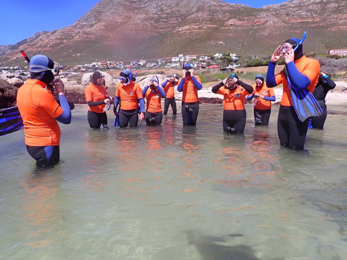 Marine Conservation Volunteer Program participants