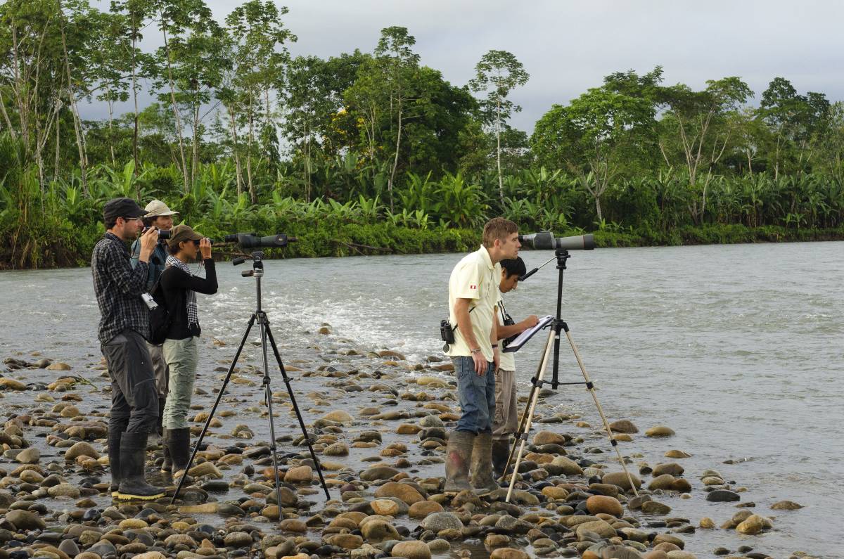 Monitoring the macaw claylick