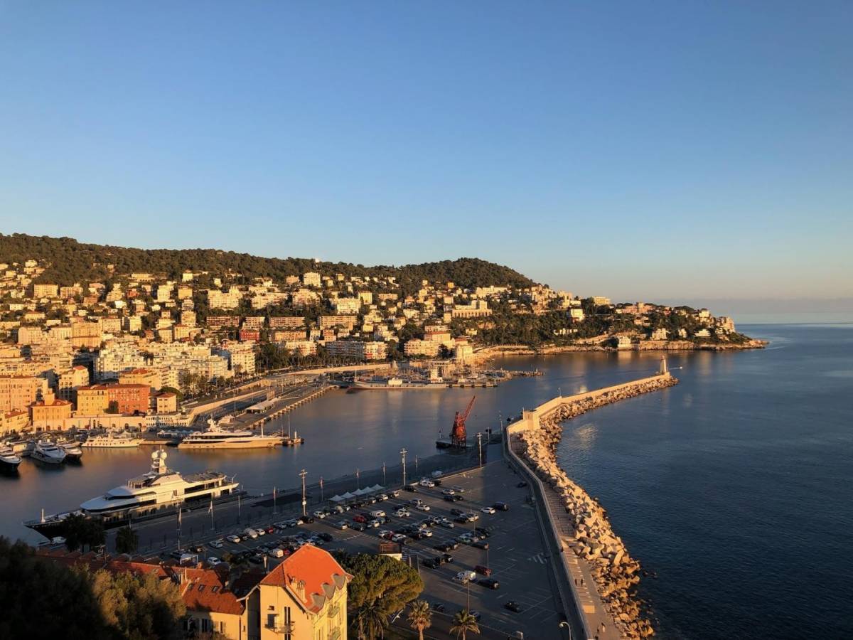 Nice coastline view