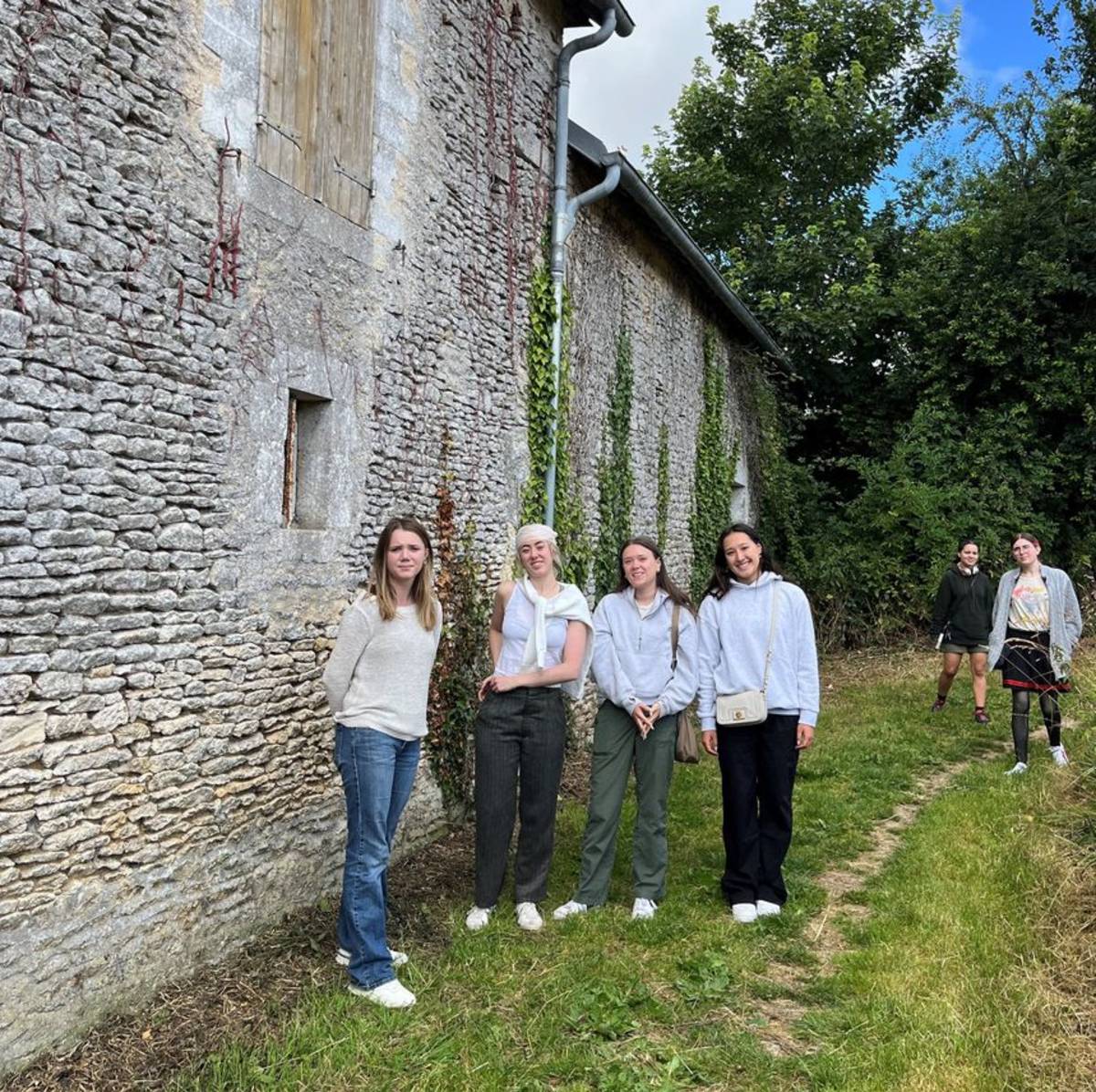 Normandy farm excursion on Paris gap year program