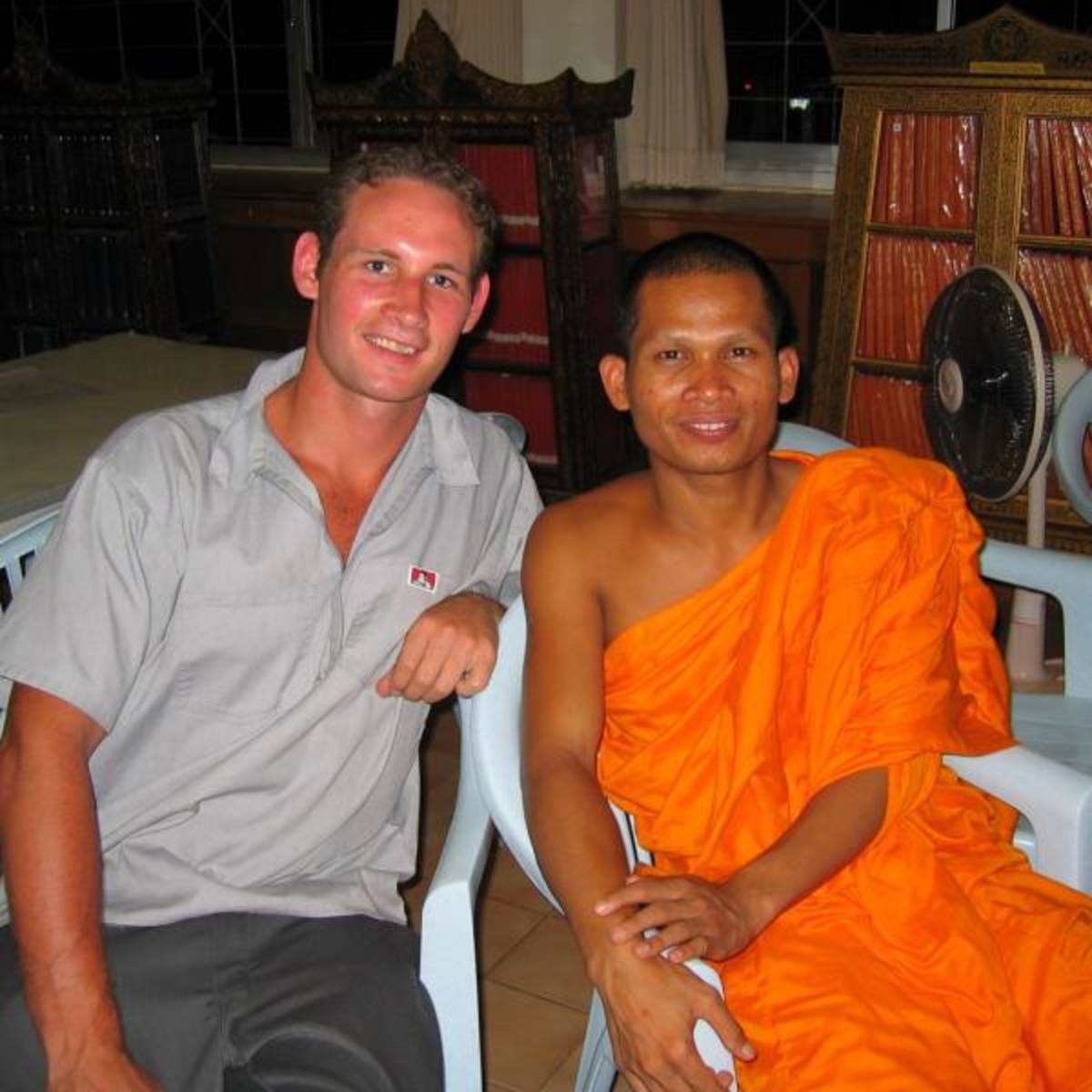 Teaching English to Monks in Thailand with Love Volunteers!