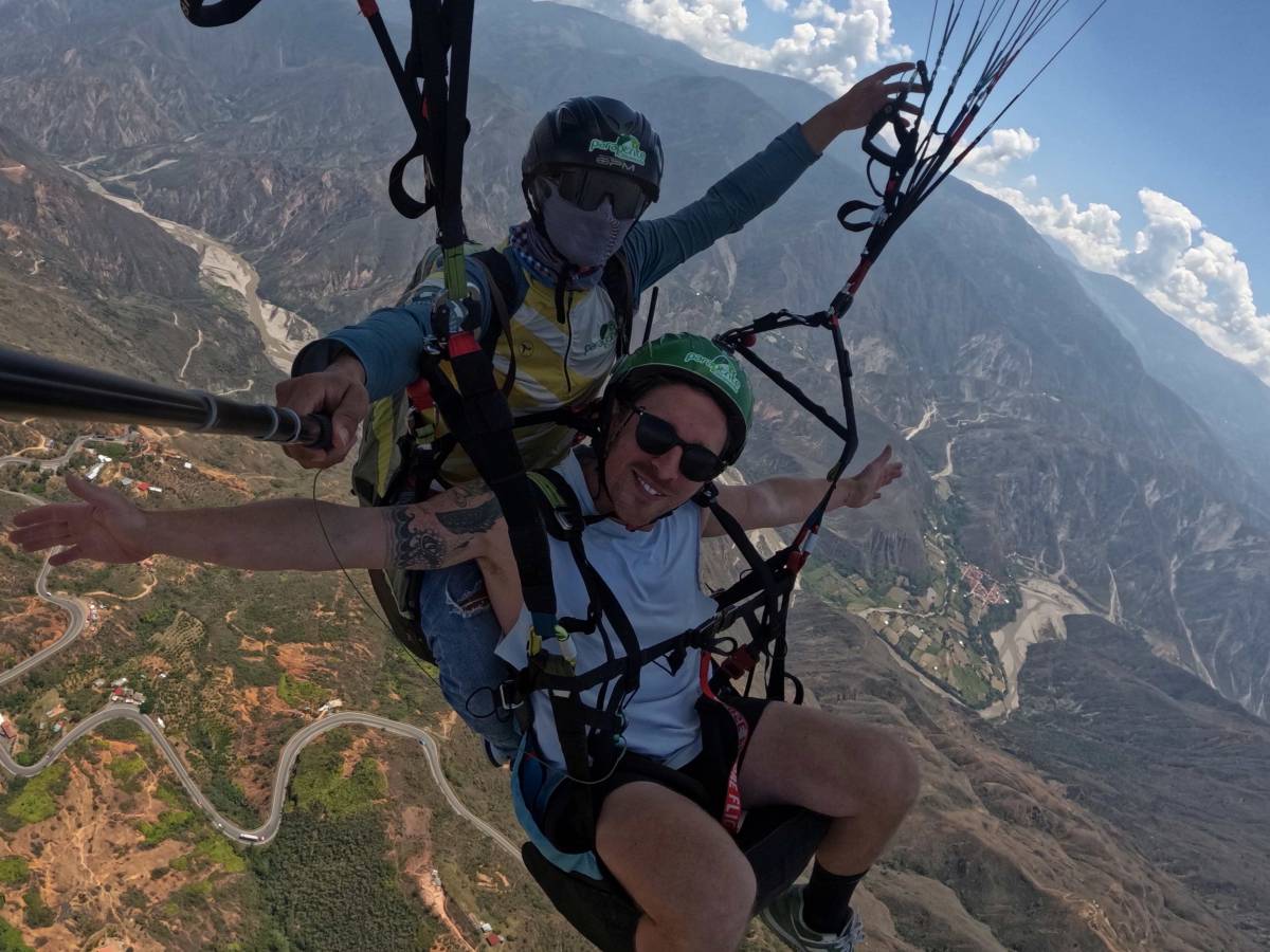 Paragliding in Bucaramanga