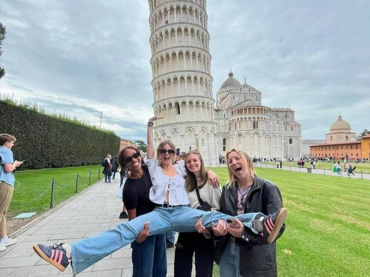 Pisa with Friends