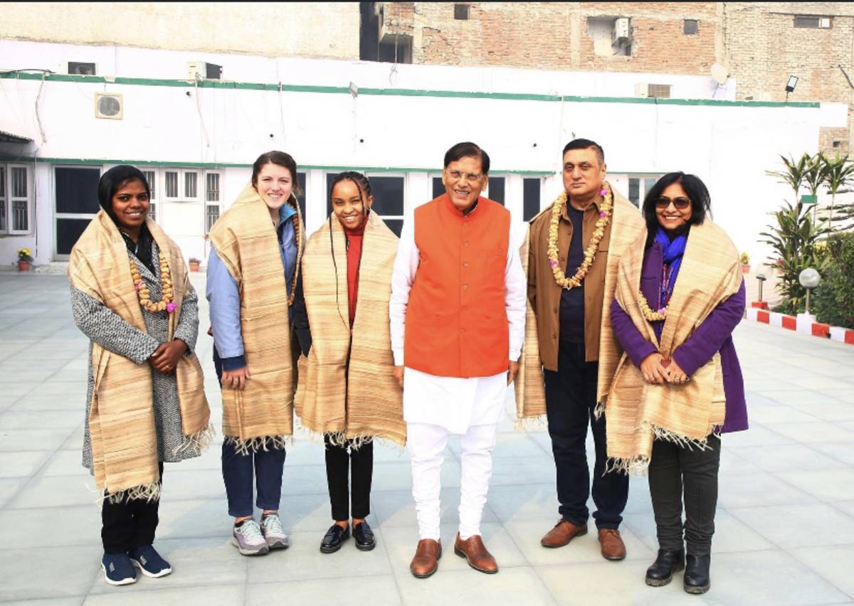 Program staff and participants in India!