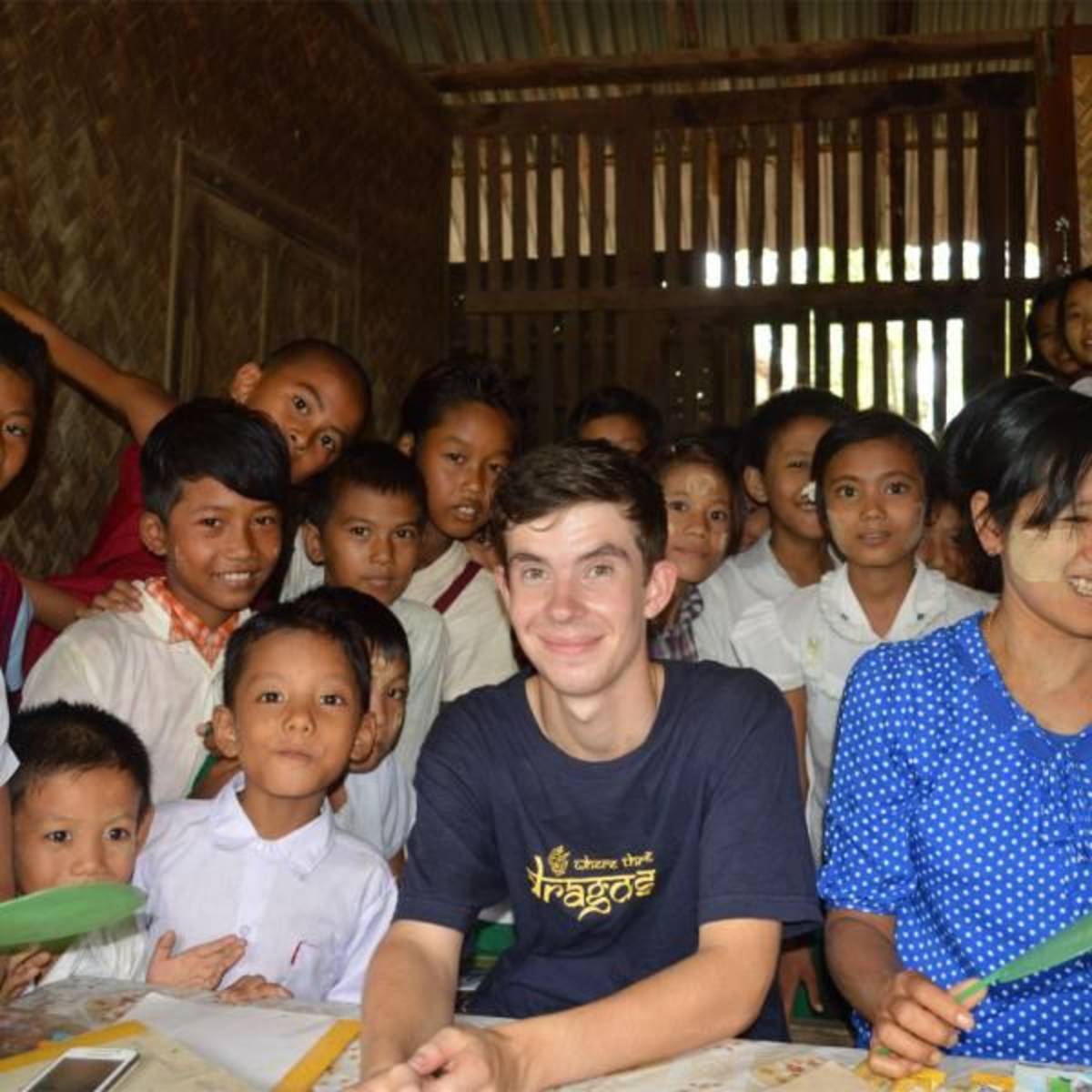 Evening activities in Myanmar