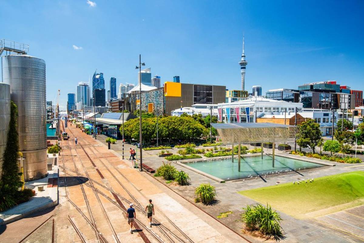 Silo Park in Auckland