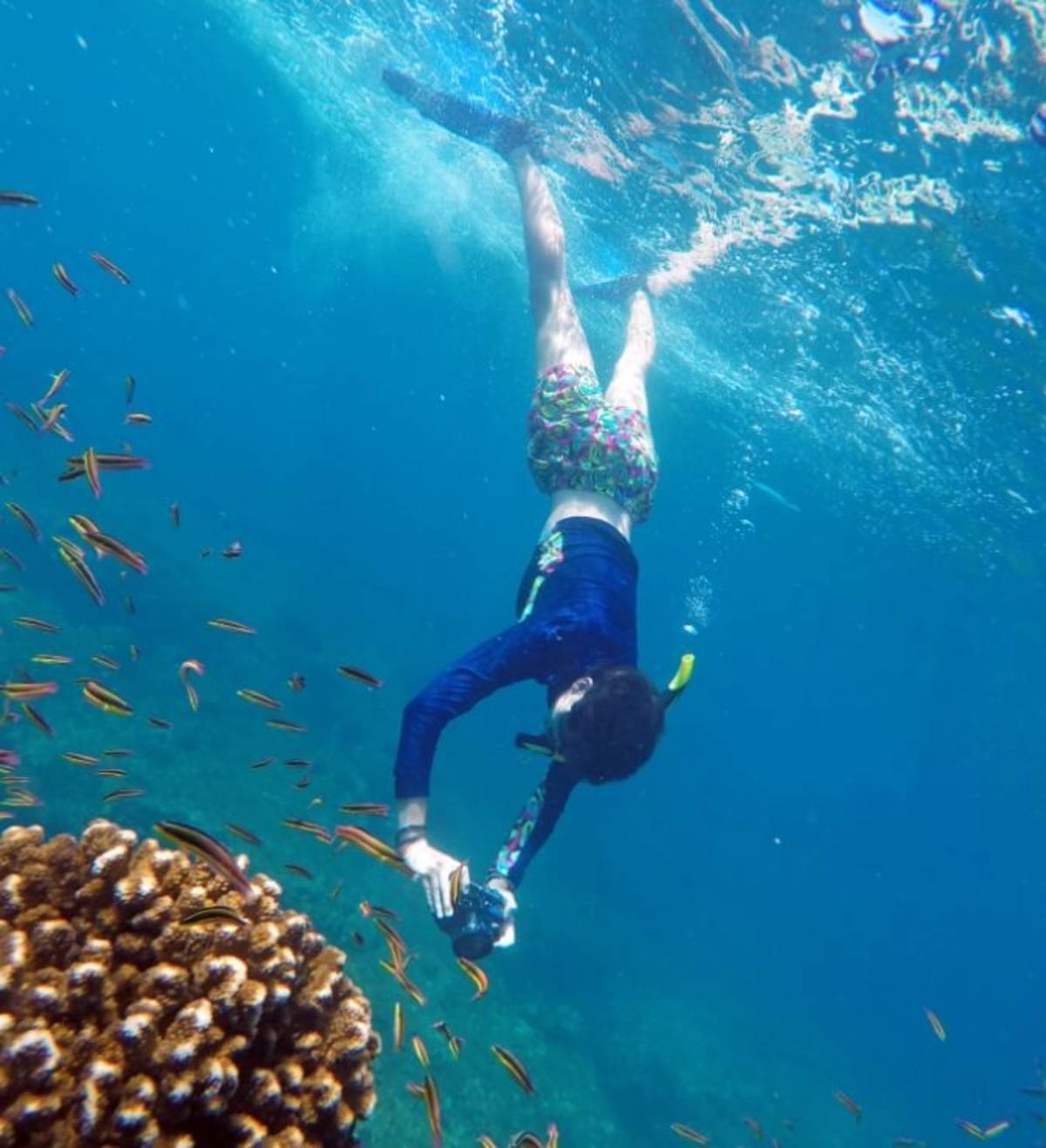 snorkling