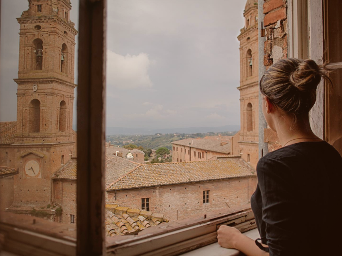 Student at the window
