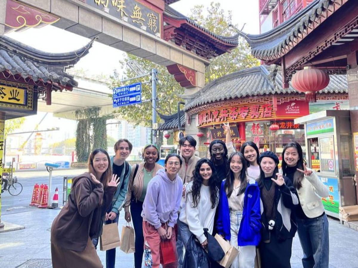 Student excursion in China