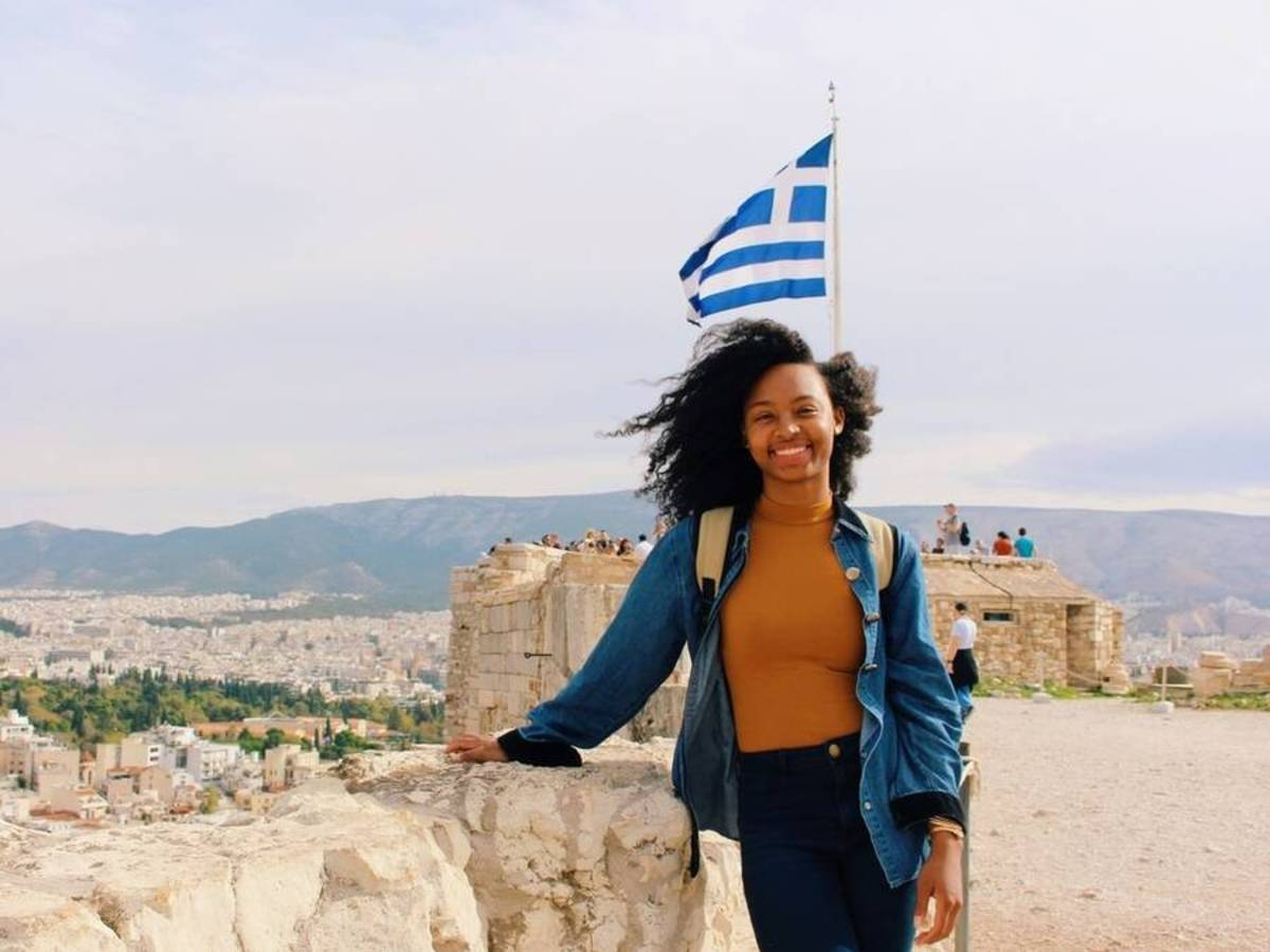 Student in Greece