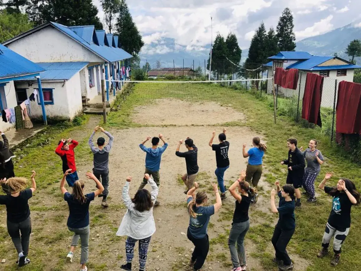 Student learn dance