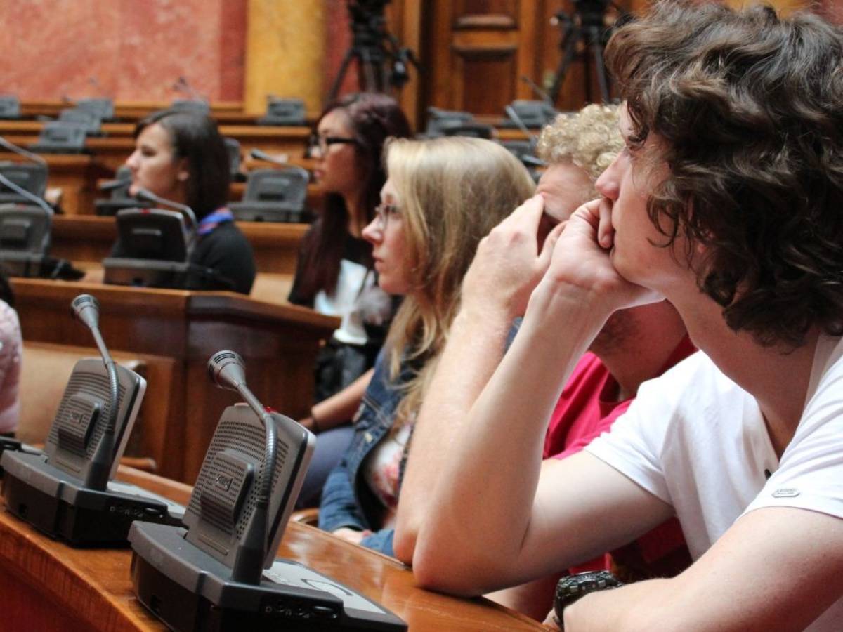 Students at the EU