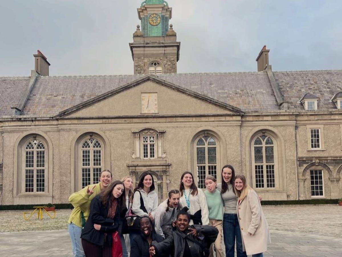 Students at the Royal Hospital in Ireland