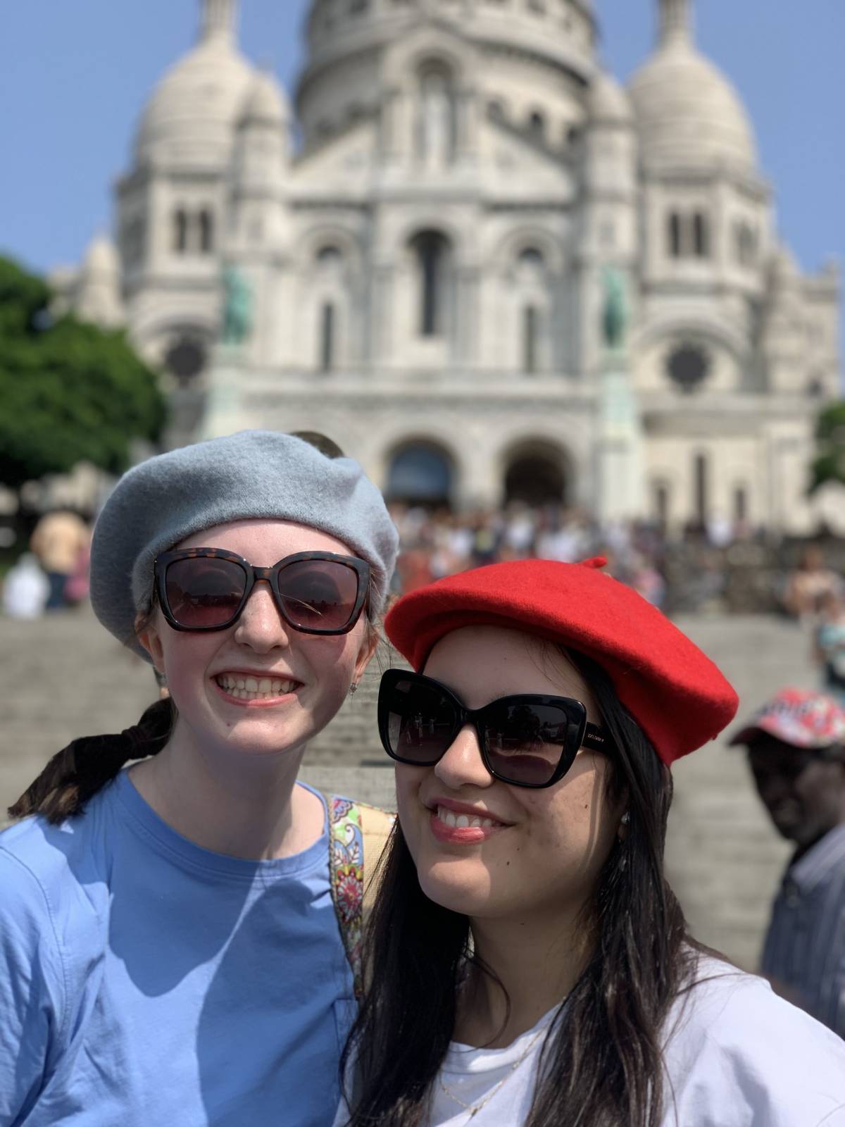 Students exploring France
