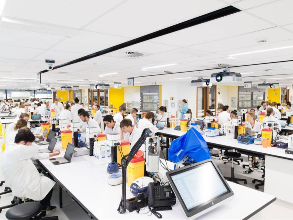 Students in Lab
