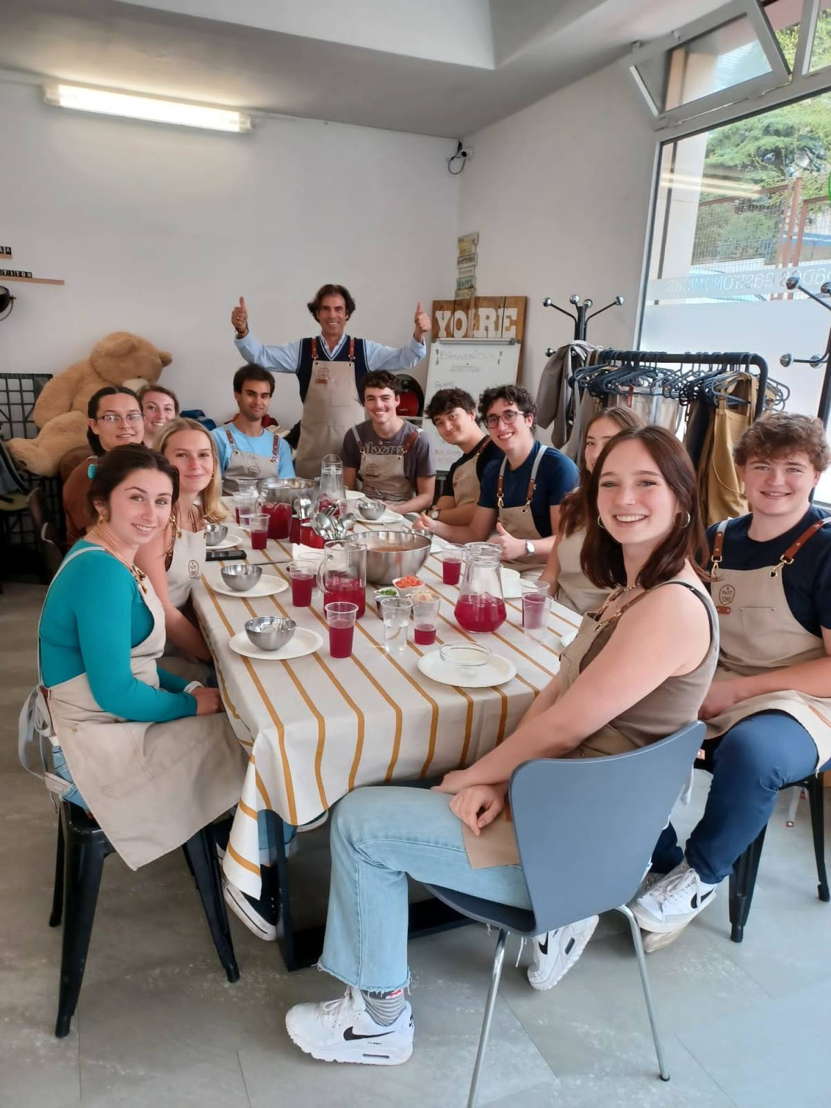 students in Madrid program