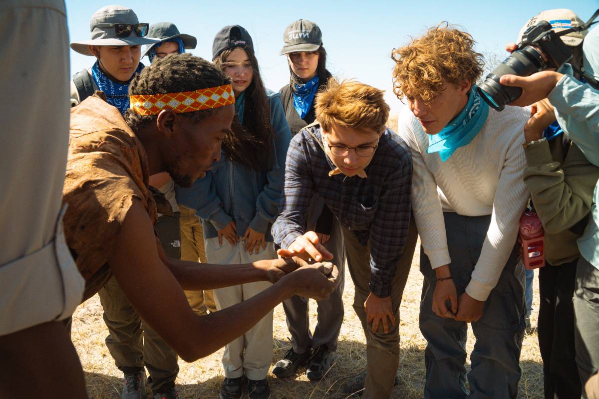 Students learn firsthand in Botswana