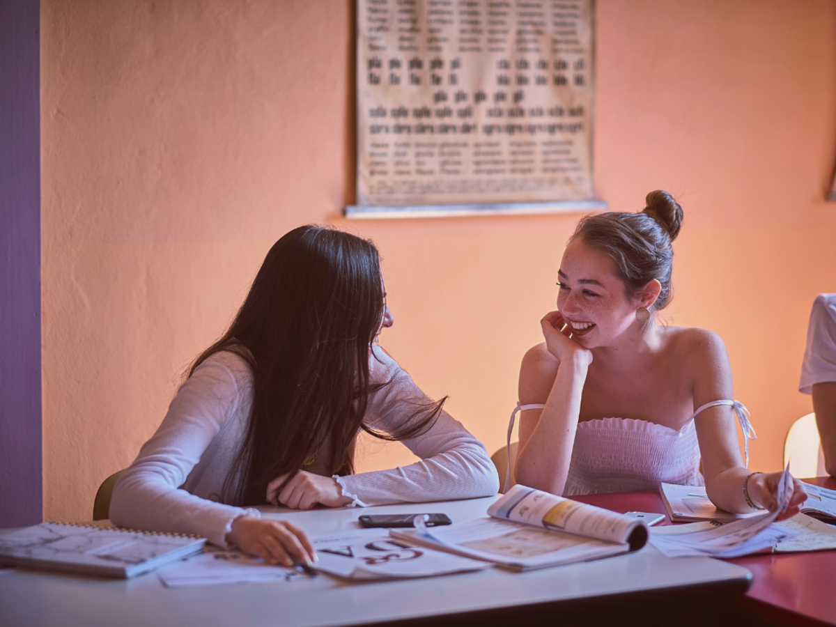 Students Smiling