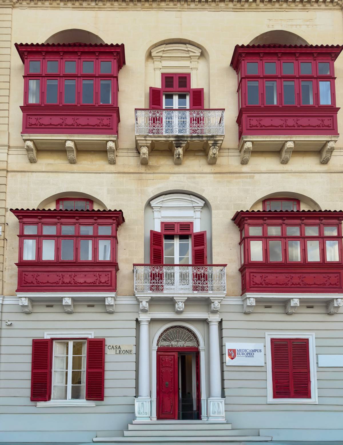 The MediCampus Europeo campus, housed in a historic building in Malta