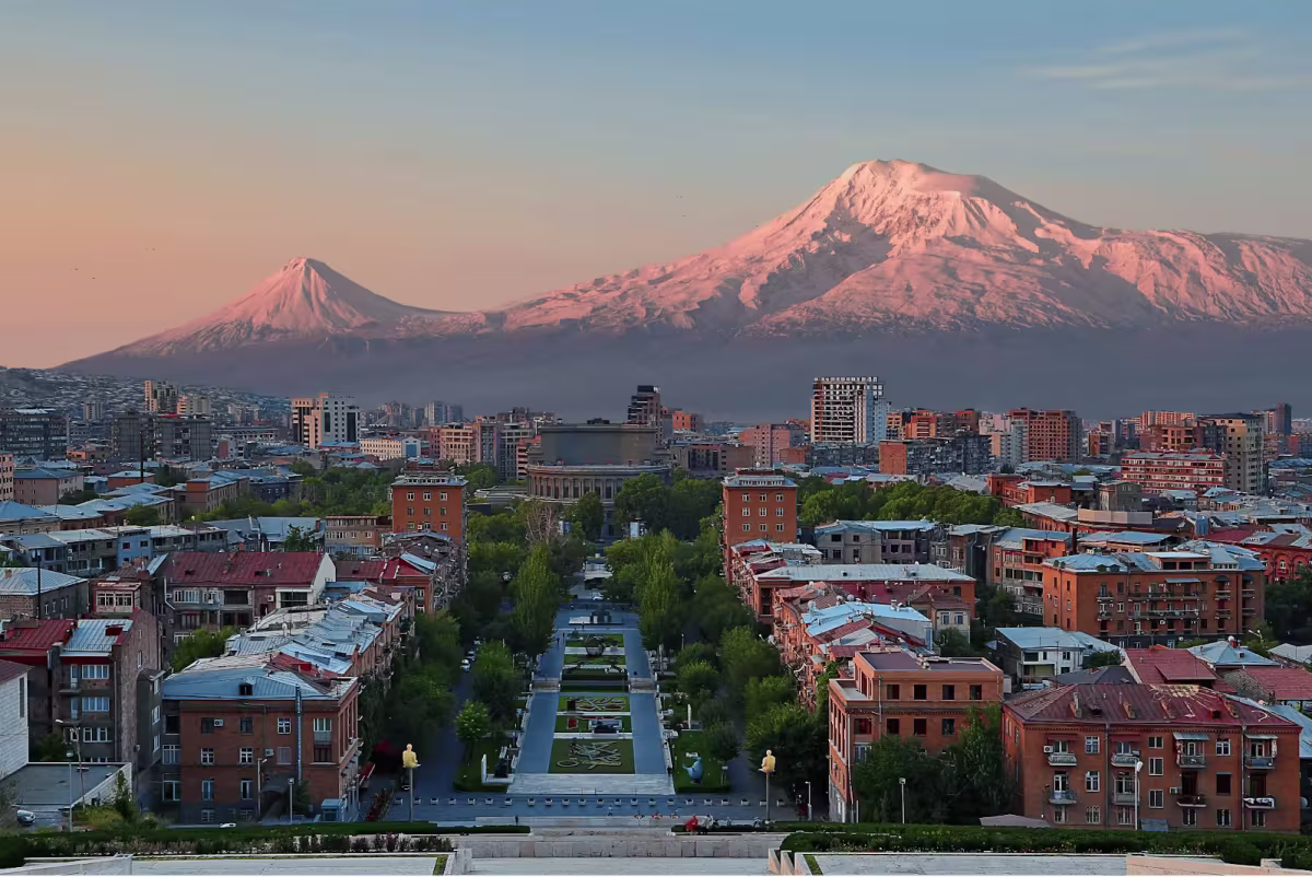 The mountains of Armenia