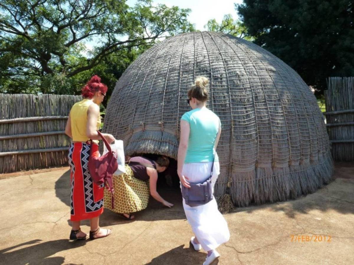 Traditional Swazi huts