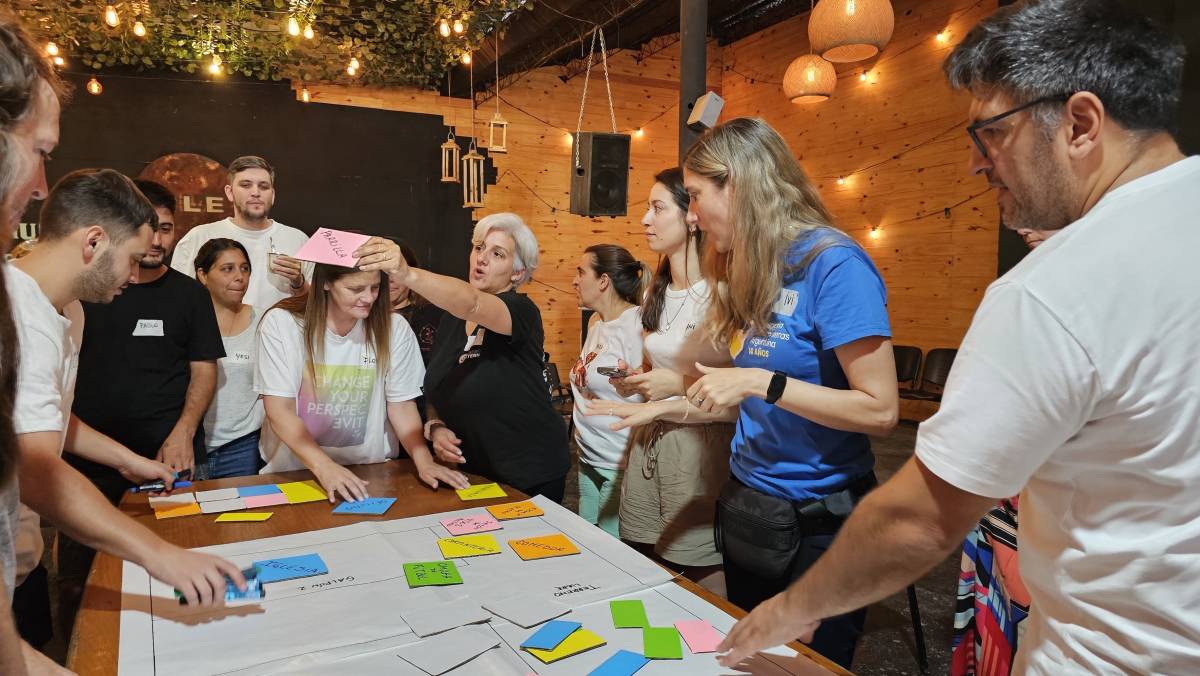 Urban community co-design meeting with engineering team