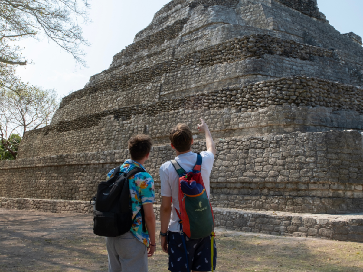 Vist to Chacchoben ruins