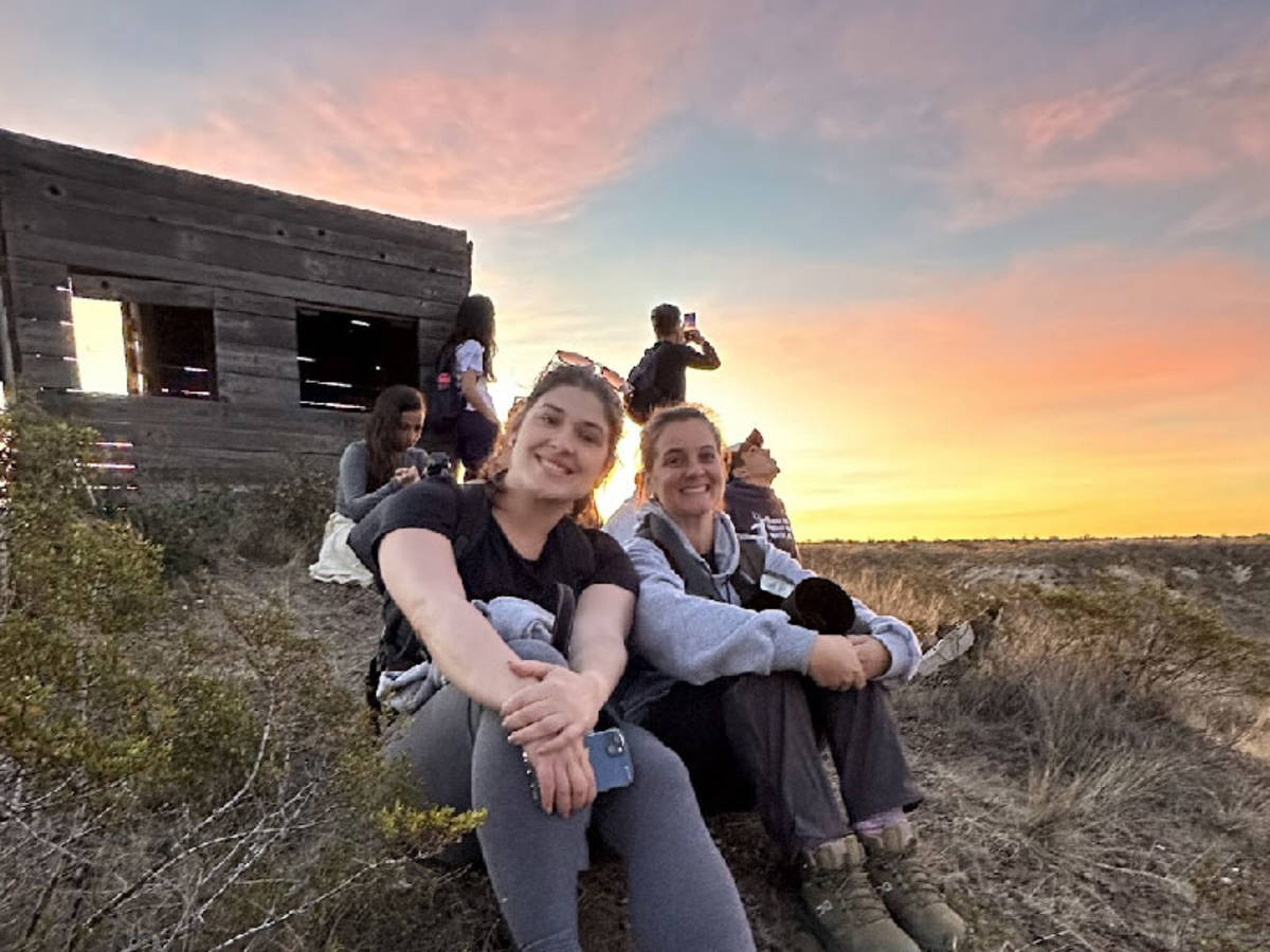 volunteer in the whale and puma conservation project in Argentine Patagonia.