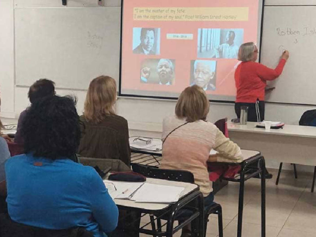 Volunteer teaching language in Cordoba, Argentina