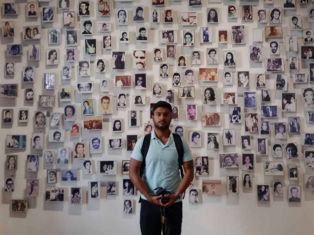 Volunteering in a museum