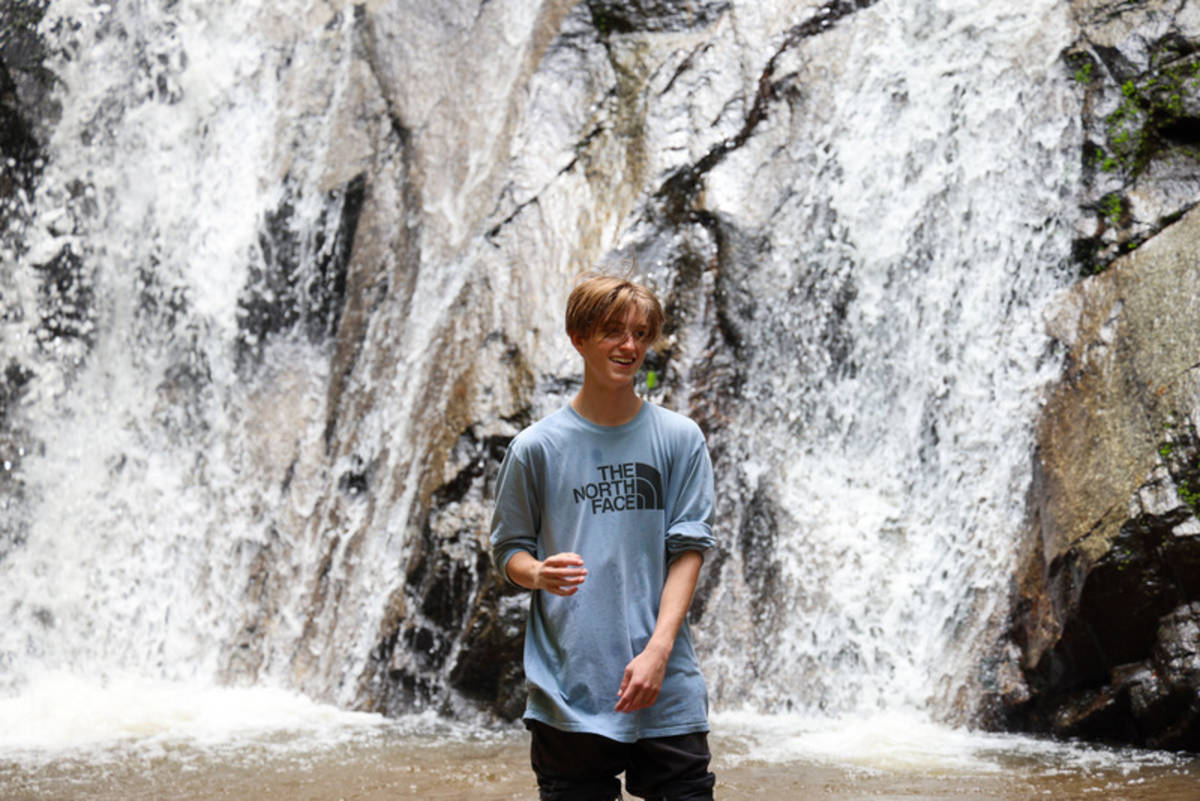 Waterfall hike