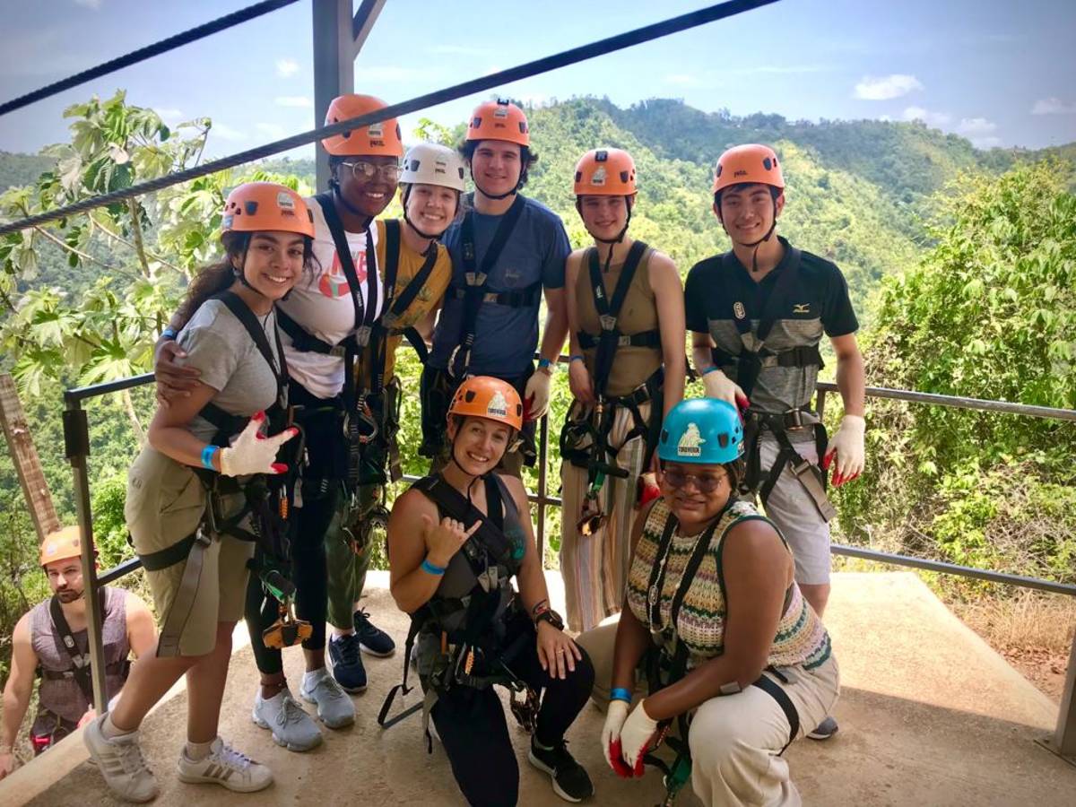 Ziplining in Puerto Rico