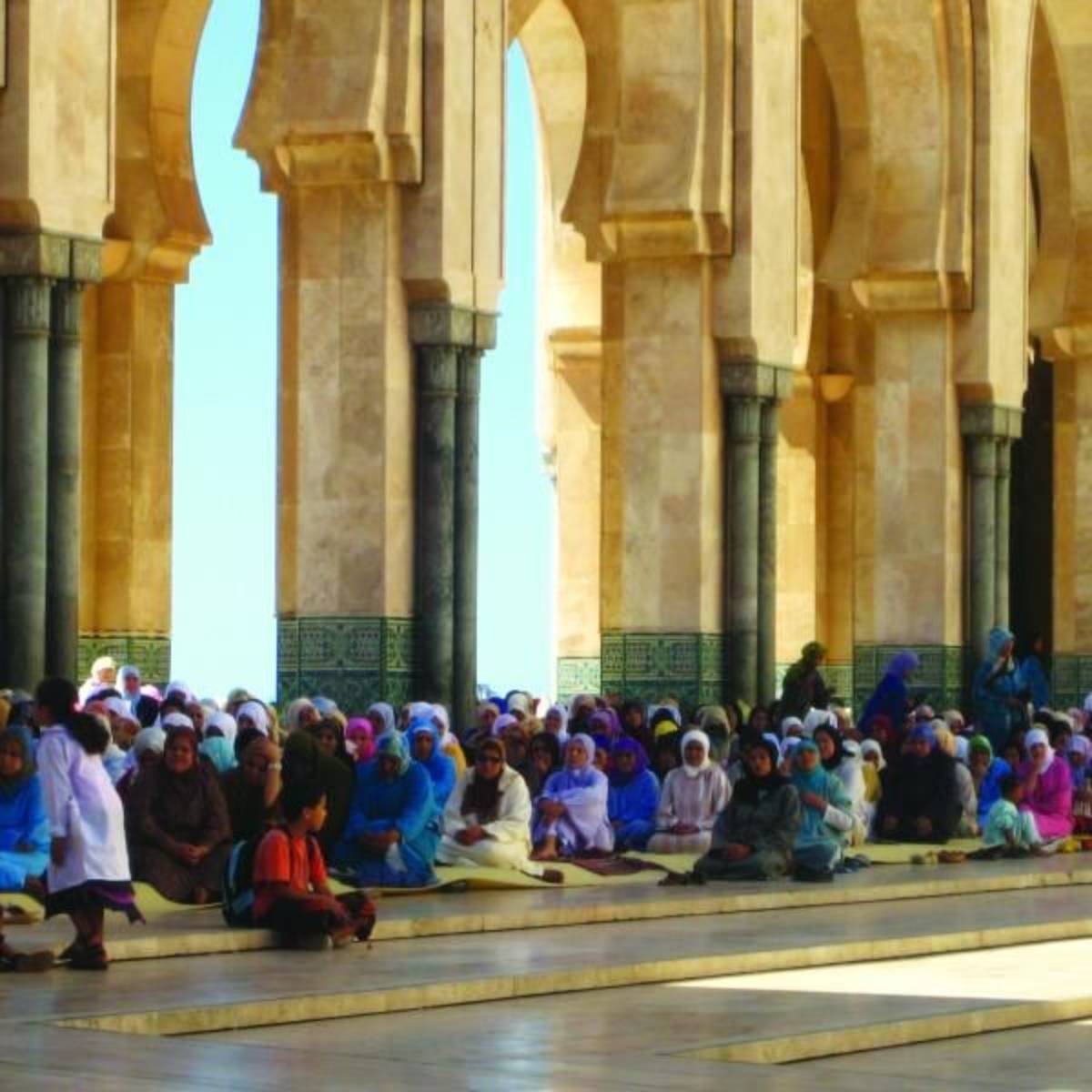 Morning gathering in Morocco