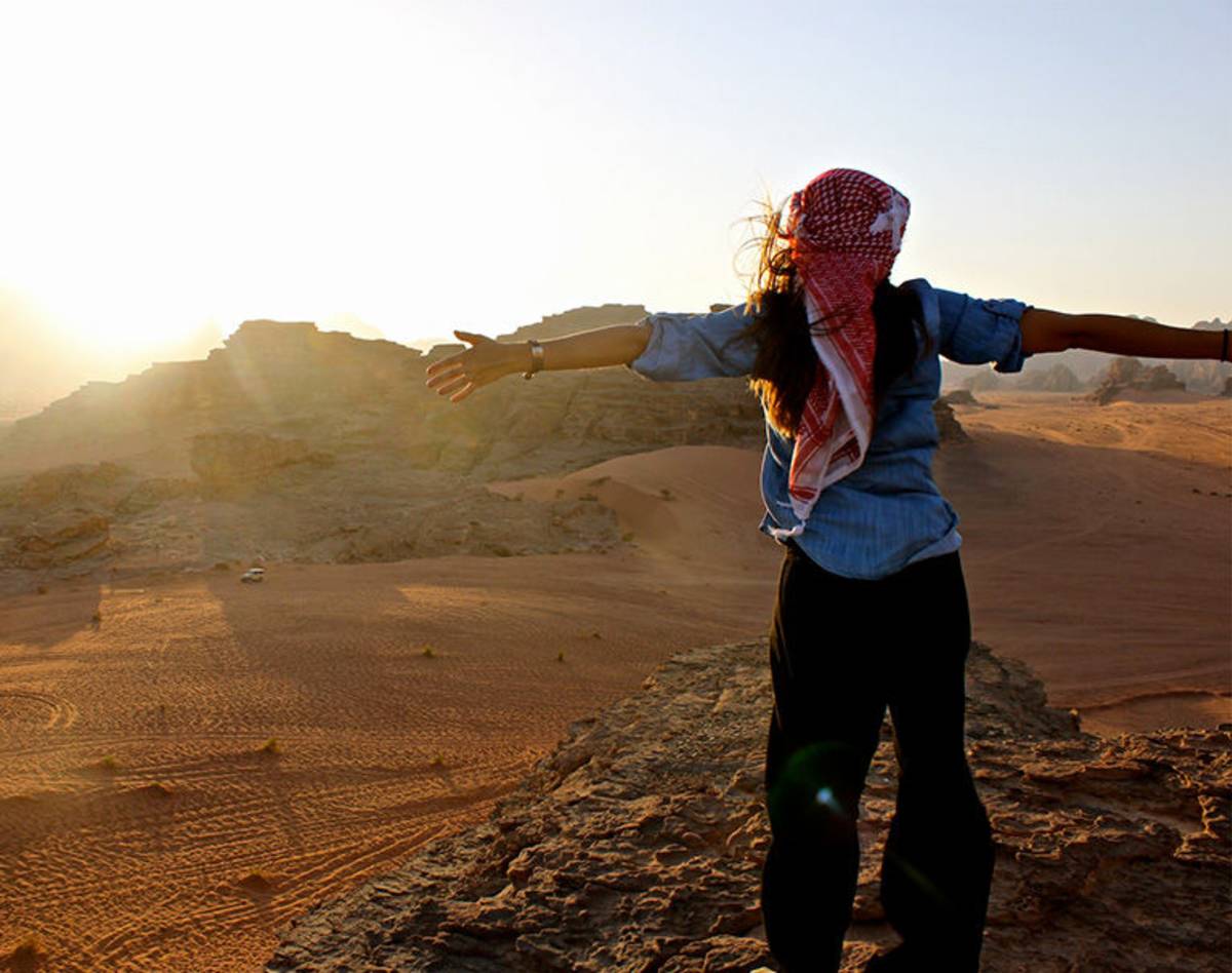 desert in Amman, Jordan