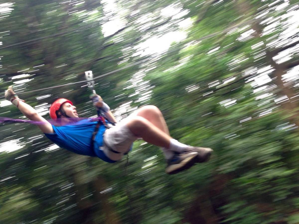 zipline in Costa Rica