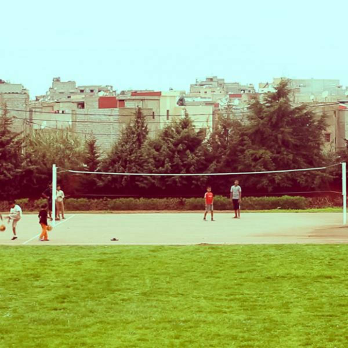 children playing