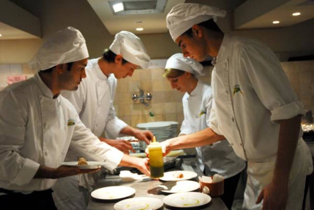 Culinary students 