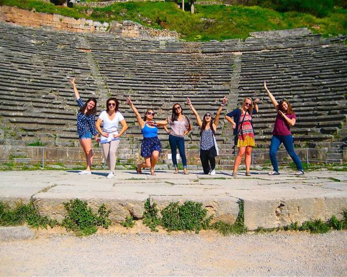 Students at the American College of Thessaloniki