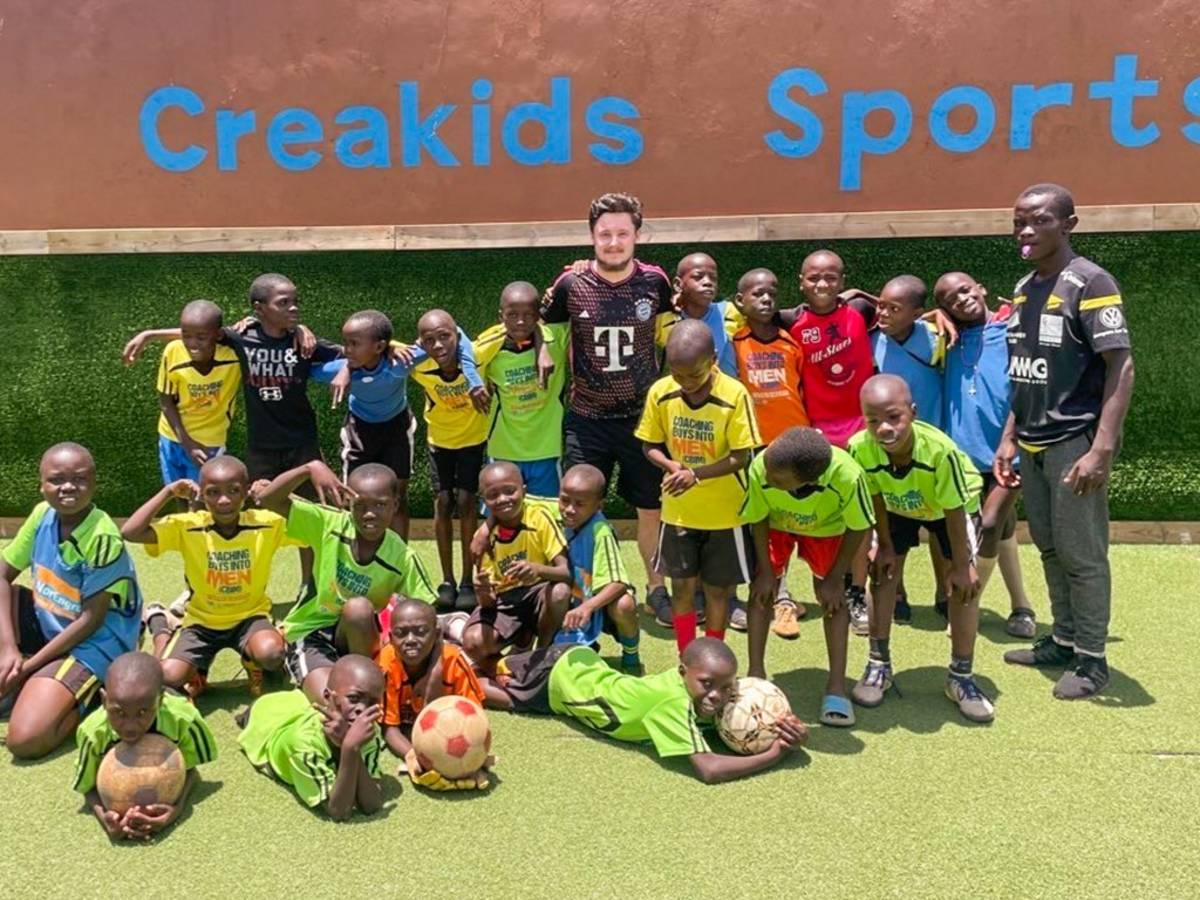 a local youth football team