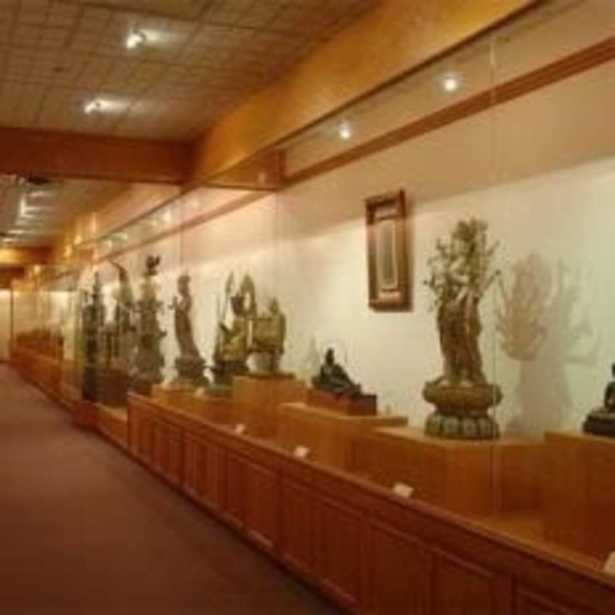  A museum displaying artifacts and objects of artistic, cultural, or historical