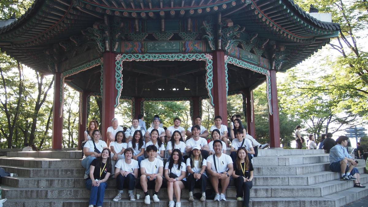 Absolute Internship students in South Korea for their internships