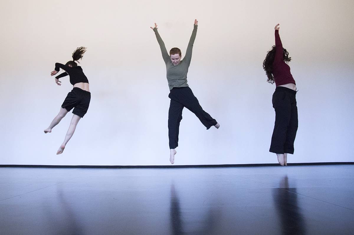 ADA dancers in studio